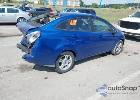 2019 Ford Fiesta Se из США, поврежденный, VIN 3FADP4BJ4KM163413